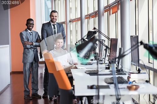 Image of business people group