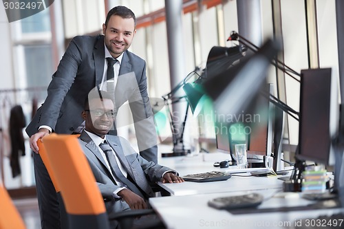 Image of business people group