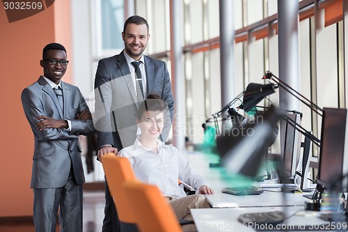 Image of business people group