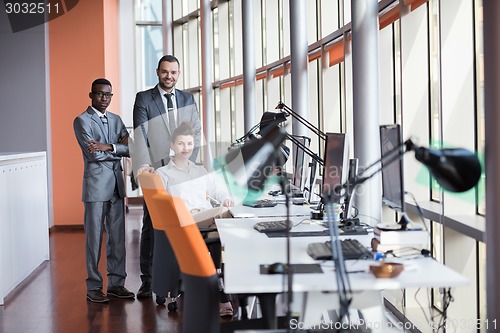 Image of business people group