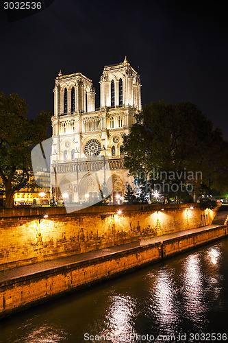 Image of Notre Dame de Paris cathedral