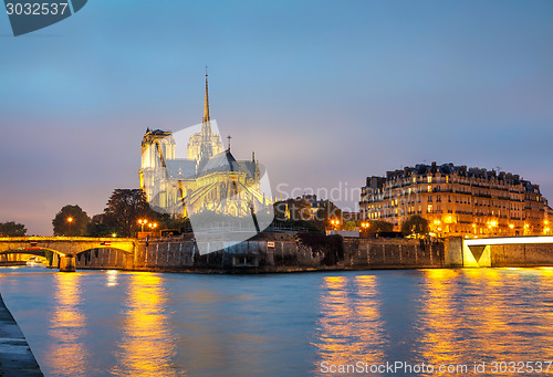 Image of Notre Dame de Paris cathedral