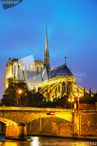 Image of Notre Dame de Paris cathedral