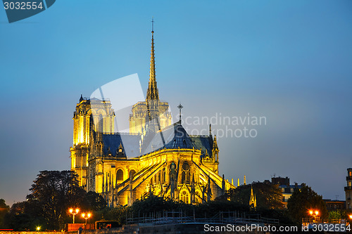 Image of Notre Dame de Paris cathedral