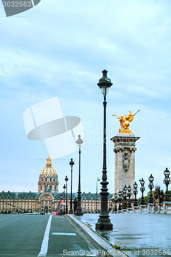 Image of Les Invalides building in Paris