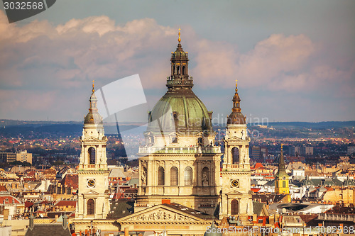 Image of St. Stephen ( St. Istvan) Basilica in Budapest