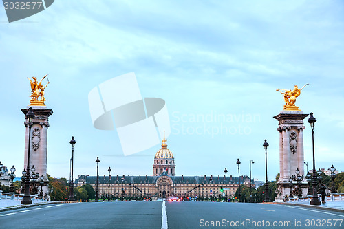 Image of Les Invalides building in Paris