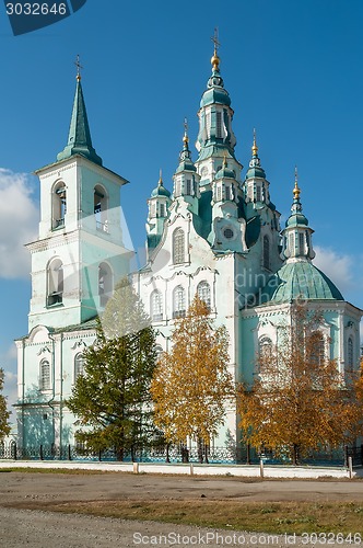 Image of Church of the Transfiguration.N.Sinyachikha.Russia