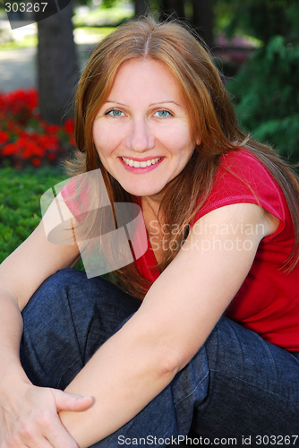 Image of Smiling woman