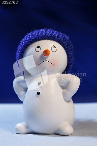 Image of Cheerful snowman