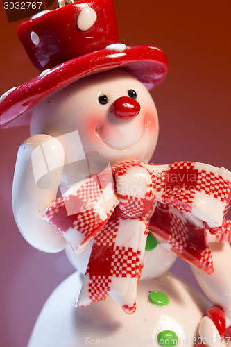 Image of Cheerful snowman