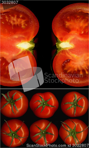 Image of tomatoes collage