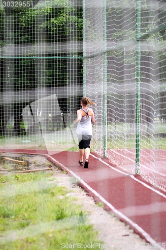 Image of running girl