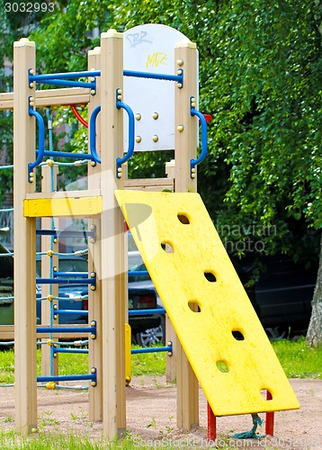 Image of playground in the city