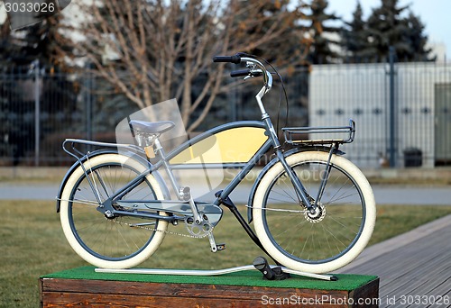 Image of Blue bicycle