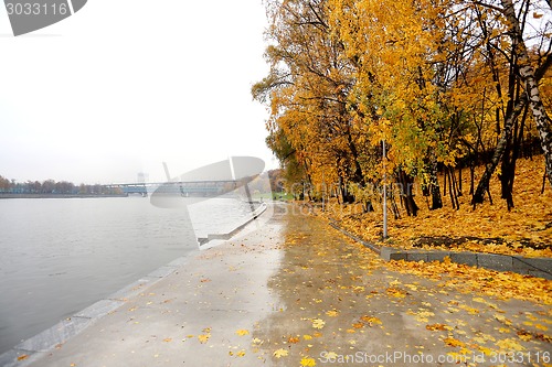 Image of Moscow river embankment