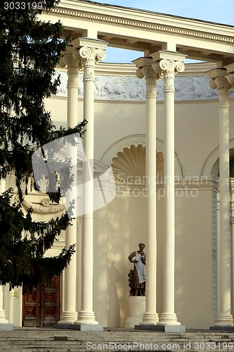 Image of exhibition building