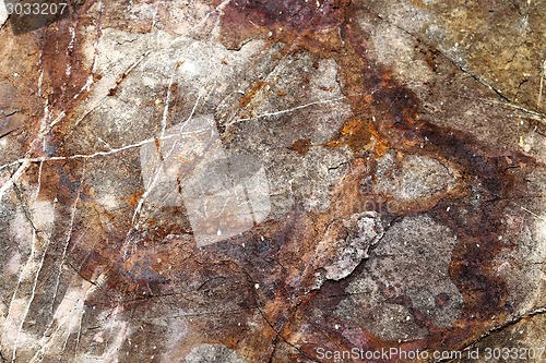 Image of The texture of the large stone