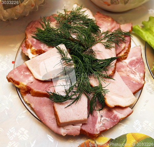 Image of Cutting ham