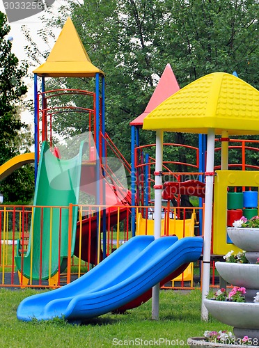 Image of playground in the city