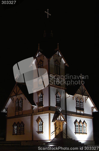 Image of Church at Night