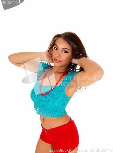 Image of Lovely young woman.