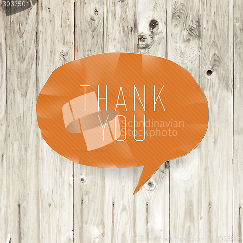 Image of Thank you card design
