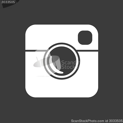 Image of Simple Hipster Photo Icon