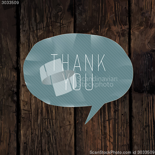 Image of Thank you card design