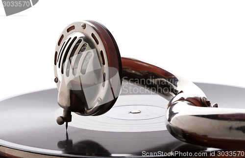 Image of gramophone pickup