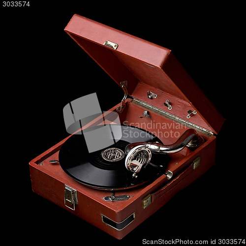 Image of old gramophone