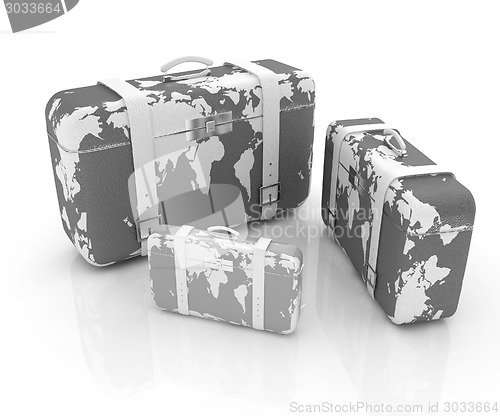 Image of suitcases for travel 