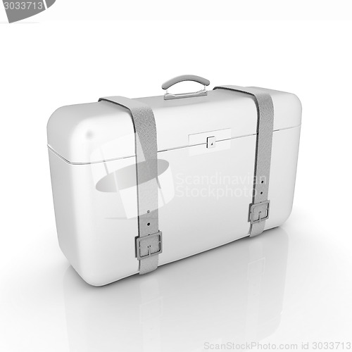 Image of traveler's suitcase 