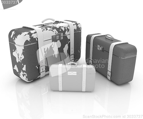 Image of suitcases for travel 