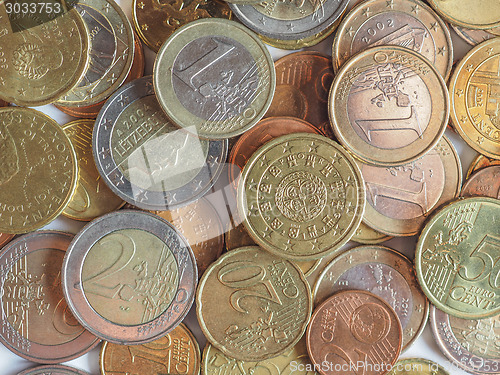 Image of Euro coins