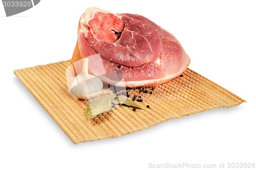 Image of Piece of raw ham