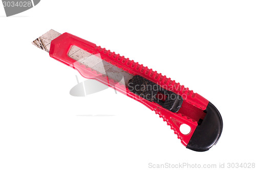 Image of Utility knife isolated