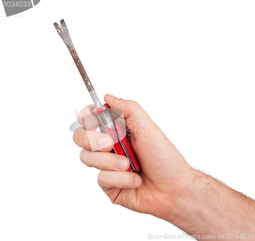 Image of Nail puller isolated