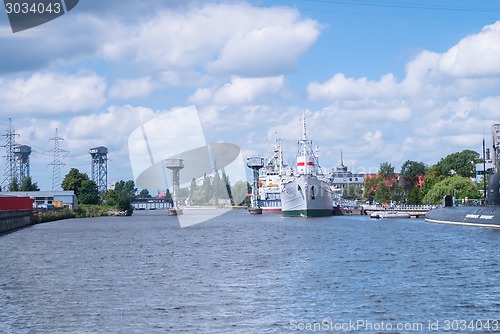 Image of Museum of World Ocean in Kaliningrad. Russia