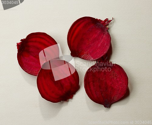 Image of Beetroot slices 