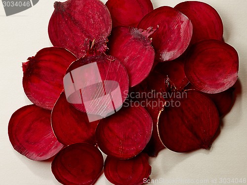 Image of Beetroot slices 