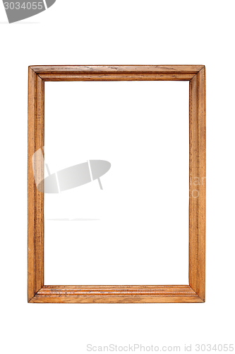 Image of isolation of wood frame