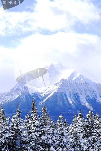 Image of Snowy mountain