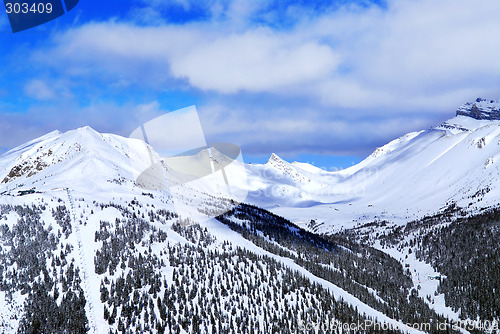 Image of Snowy mountains