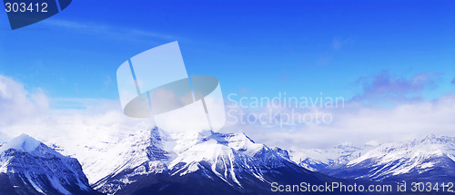 Image of Snowy mountains