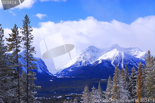 Image of Snowy mountains