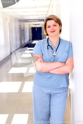 Image of Nurse in a hospital