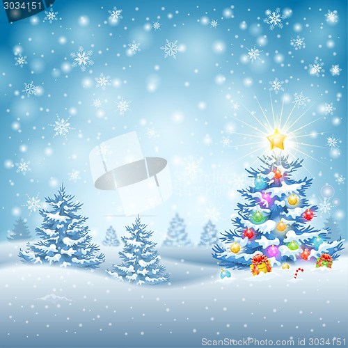 Image of Christmas Background