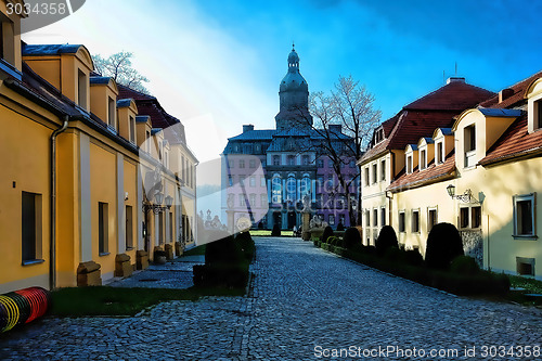 Image of Court in Polish castle