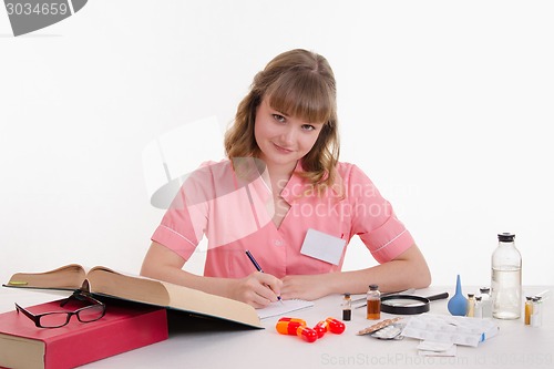 Image of Happy medical student